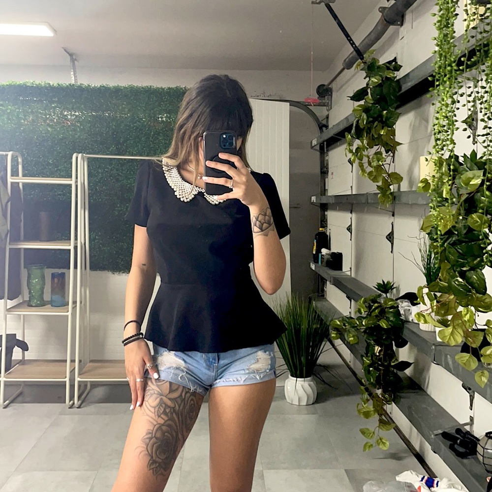 Peplum top